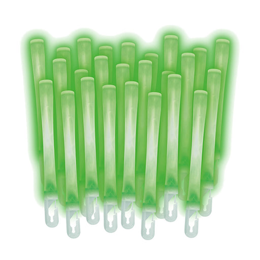 Lumicalite Large Flash (Arc) Green Set of 25 pieces 1.5x18cm Glow Stick NEW_1