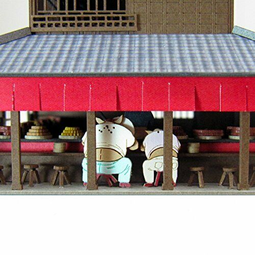 Sankei 1/150 Studio Ghibli series wonder of town 4 MK07-26 Paper Craft NEW_4