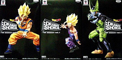 Dragon ball Z Dramatic Show Case 1st Season vol.1&2 set of 3 Goku, Gohan, Cell_2