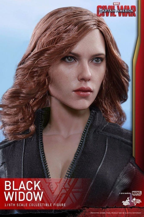 Movie Masterpiece CIVIL WAR Captain America BLACK WIDOW 1/6 Figure Hot Toys NEW_4