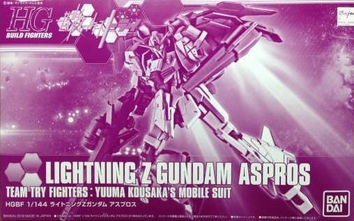 BANDAI HGBF 1/144 LIGHTNING Z GUNDAM ASPROS Model Kit Gundam Build Fighters NEW_1