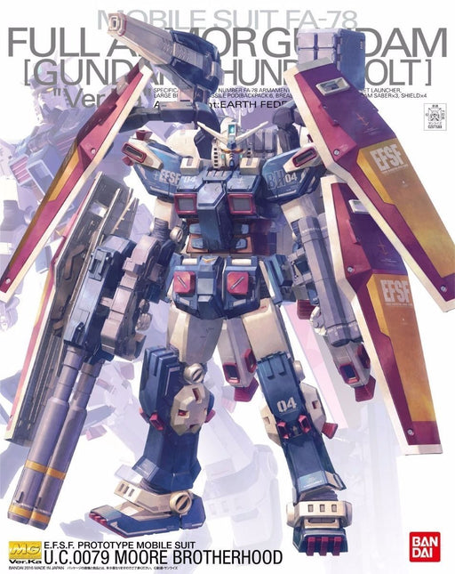 BANDAI MG 1/100 FULL ARMOR GUNDAM Ver Ka [GUNDAM THUNDERBOLT] Model Kit NEW_1