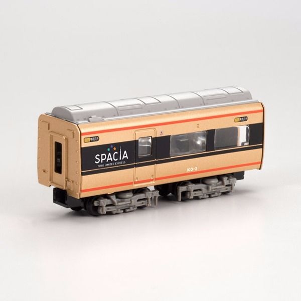 BANDAI B Train Shorty Tobu 100 Series Nikko Moude Spacia Plastic Model Kit NEW_2