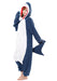 SAZAC Fleece Costumes Shark One Size Unisex Adult KG-2845 Polyester 165-175cm_2