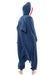 SAZAC Fleece Costumes Shark One Size Unisex Adult KG-2845 Polyester 165-175cm_4