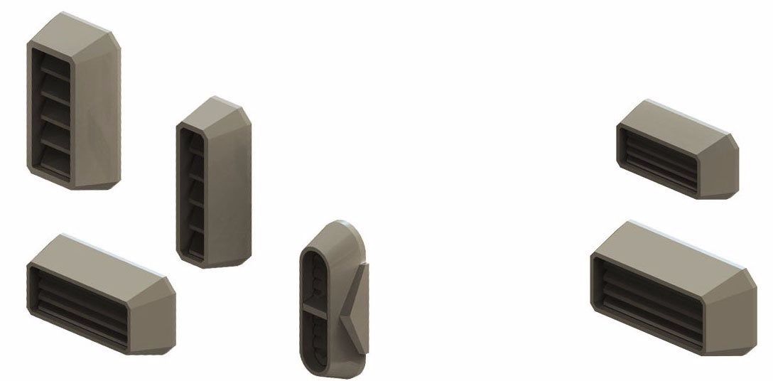 BANDAI Non-Scale Builders Parts HD MS THRUSTER 01 Mechanic Color Model Kit NEW_1