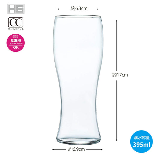 Toyo Sasaki Glass Whiskey Glass Thin Tumbler Made in Japan 395ml B-21141CS-JAN-P_2