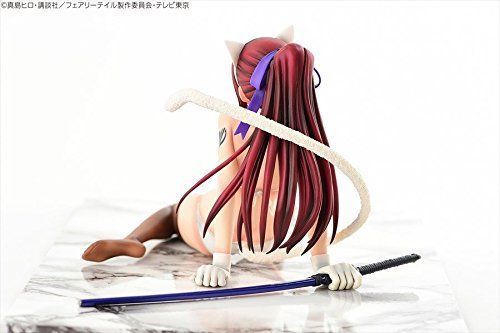 Orca Toys Fairy Tail Erza Scarlet White Cat Gravure_Style Figure from Japan_10