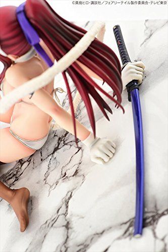 Orca Toys Fairy Tail Erza Scarlet White Cat Gravure_Style Figure from Japan_9