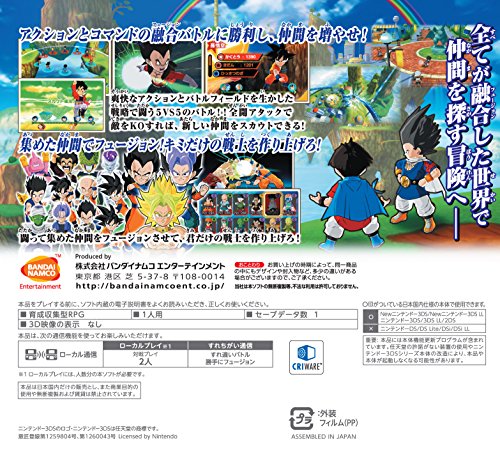 Dragon Ball Fusions -Nintendo 3DS CTRPBDLJ Standard Edition Software Only NEW_2