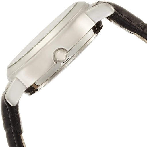 Citizen Q & Q Wrist Watch Date Indicator Leather Belt Black D023-304 Women's NEW_2
