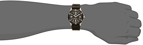CITIZEN Q&Q Stainless Model W376-305 Men's Watch Analog 10 BAR Black NEW_4