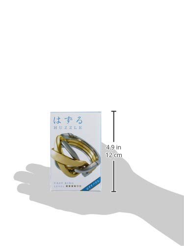 Hanayama Huzzle Puzzle Cast RING [difficulty level 4] NEW from Japan_4