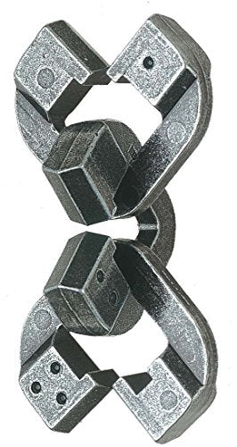 Hanayama Huzzle Puzzle Cast Chain [difficulty level 6] NEW from Japan_1