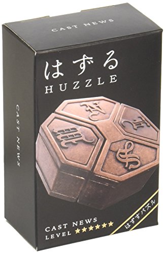 Hanayama Cast Puzzle Huzzle Cunning News [difficulty level 6] from Japan_1