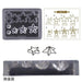 PADICO 401012 Resin Jewel Mold Mini Star Accessories Material NEW from Japan_4
