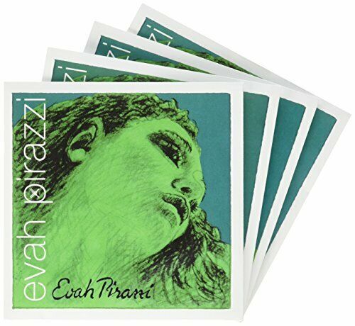 EVAH PIRAZZI Violin String Set (E-ray: Gold Steel 0.27 Loop End) NEW from Japan_1