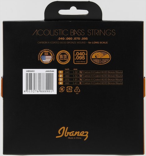 Ibanez List Of Ibanez Products for Acoustic Bass 80/20 Bronze Carbon X IABS4XC_2