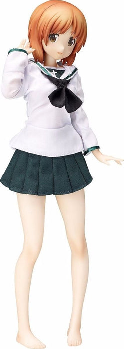 Girls und Panzer MIHO NISHIZUMI School Uniform & Ankou Suit 1/4 Figure FREEing_1