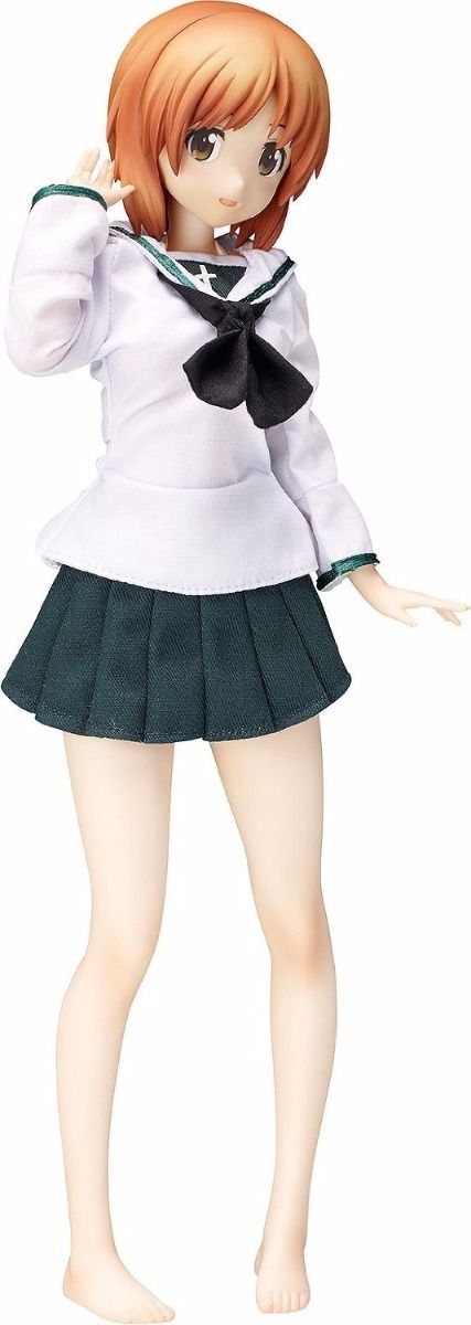 Girls und Panzer MIHO NISHIZUMI School Uniform & Ankou Suit 1/4 Figure FREEing_1