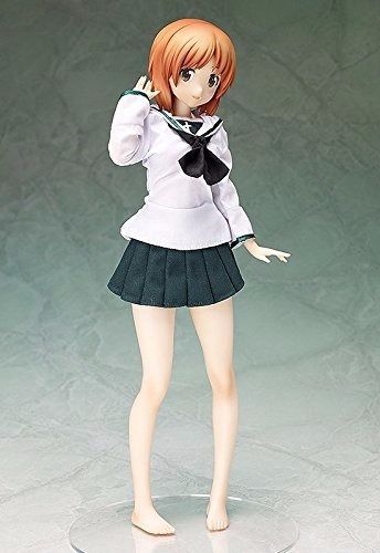 Girls und Panzer MIHO NISHIZUMI School Uniform & Ankou Suit 1/4 Figure FREEing_2