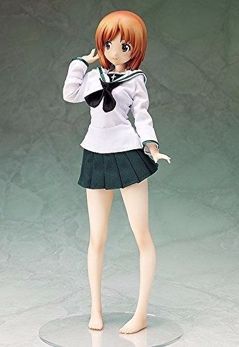 Girls und Panzer MIHO NISHIZUMI School Uniform & Ankou Suit 1/4 Figure FREEing_3