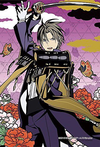 prism art petit Touken Ranbu ONLINE sheep cutout Hasebe butterfly on peony_1