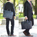 Yoshida Bag PORTER SORT 2WAY BRIEF CASE 116-03272 Navy Made in Japan Leather NEW_5
