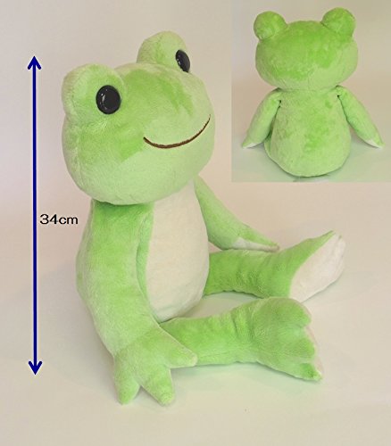 Frog Pickles Basic Pickles Plush Doll M size 087072-16 Green Polyester 27x34x4cm_2