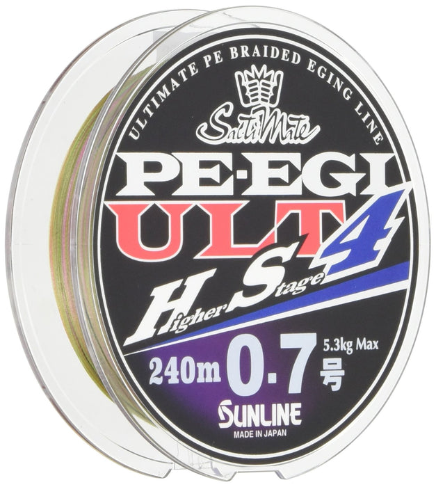 SUNLINE PE Line Saltimate EGI ULT HS4 240m #0.7 5.3kg 4-piece Fishing Line NEW_1