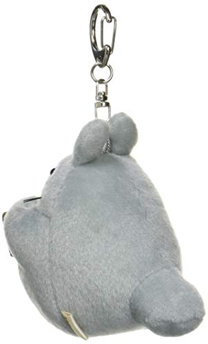 My Neighbor Totoro large Totoro fluffy Keychain laugh stuffed 8cm NEW from Japan_2