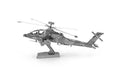 Tenyo Metallic Nano Puzzle JGSDF AH-64D Apache Longbow Model Kit NEW from Japan_3