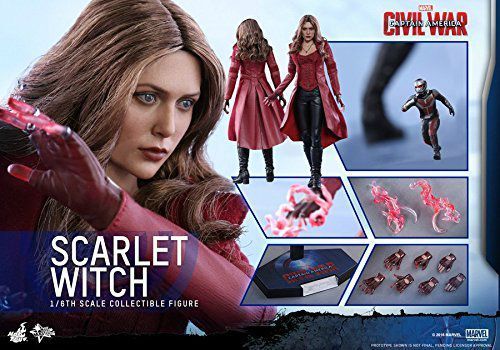 Movie Masterpiece Captain America Civil War SCARLET WITCH 1/6 Figure Hot Toys_7