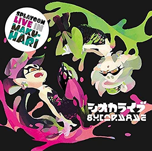 Splatoon Live in Makuhari Shiokalive Squid Sisters Music CD Sea O'colors NEW_1