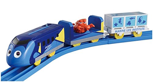 TAKARA TOMY PLARAIL DISNEY PIXER DREAM RAILWAY DORY CRUESING EXPRESS NEW Japan_1