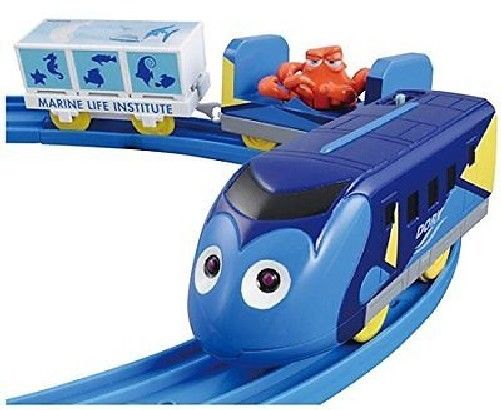 TAKARA TOMY PLARAIL DISNEY PIXER DREAM RAILWAY DORY CRUESING EXPRESS NEW Japan_2