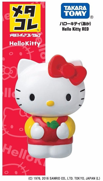 Metal Figure Collection MetaColle HELLO KITTY Red Ver TAKARA TOMY NEW Japan_3