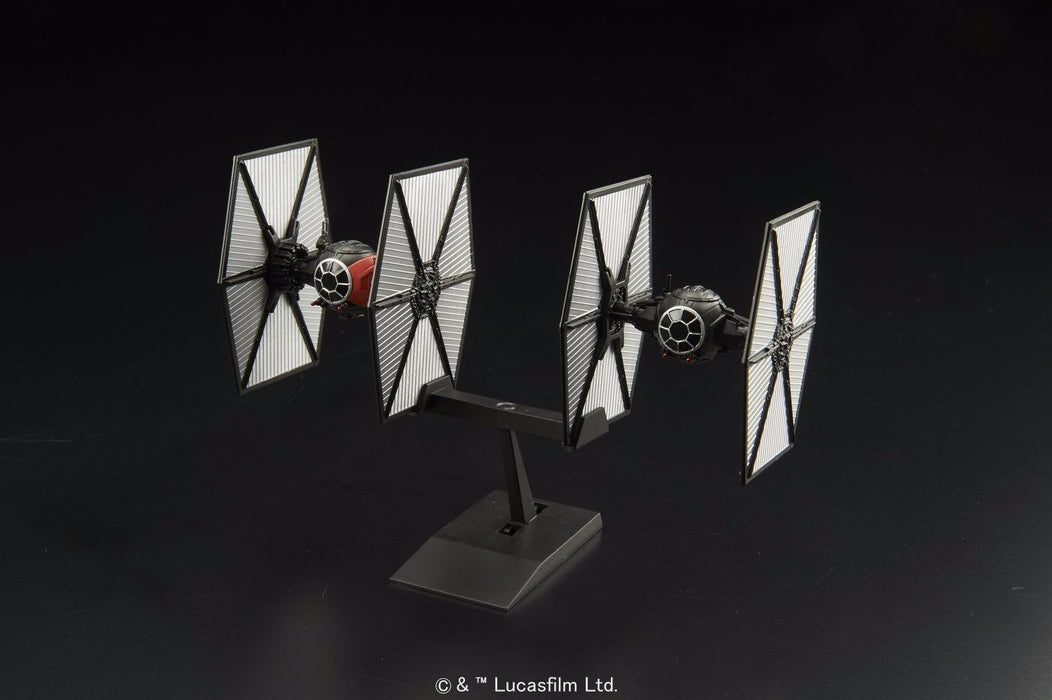 BANDAI Star Wars VEHICLE MODEL 004 FIRST ORDER TIE FIGHTER SET Model Kit NEW_3