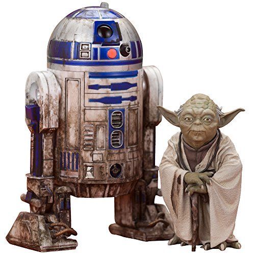 Kotobukiya ARTFX+ Star Wars Yoda & R2-D2 Dagobah Pack 1/10 Scale Figure NEW_1