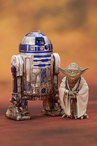 Kotobukiya ARTFX+ Star Wars Yoda & R2-D2 Dagobah Pack 1/10 Scale Figure NEW_8