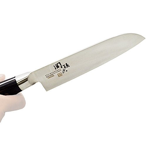 KAI SEKI MAGOROKU AE5162 Kitchen Santoku Knife 10000CC 145mm 5.7" Carbon Steel_3