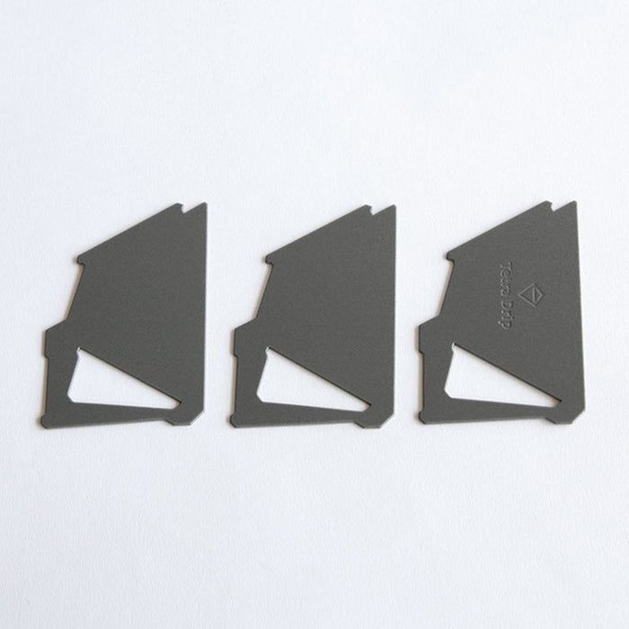 MUNIEQ Tetra Drip 01P ‎09210005000001 Plastic Gray 1.5cup 103x69x4.5mm NEW_4