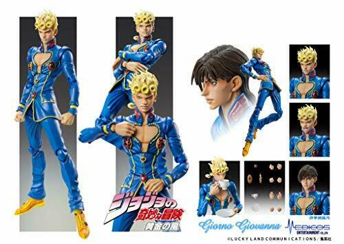Super Action Statue JoJo's Bizarre Adventure Part 5 Giorno Giovanna Second NEW_2