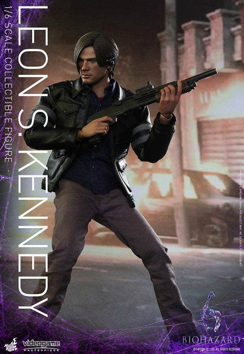 Video Game Masterpiece Resident Evil 6 LEON S. KENNEDY 1/6 Figure Hot Toys NEW_2