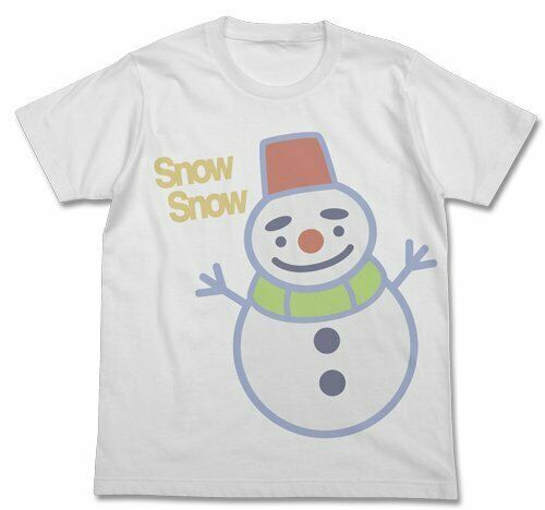 Cospa Chihayafuru Shinobu snow round T-shirt White size XL NEW from Japan_1