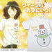 Cospa Chihayafuru Shinobu snow round T-shirt White size XL NEW from Japan_2