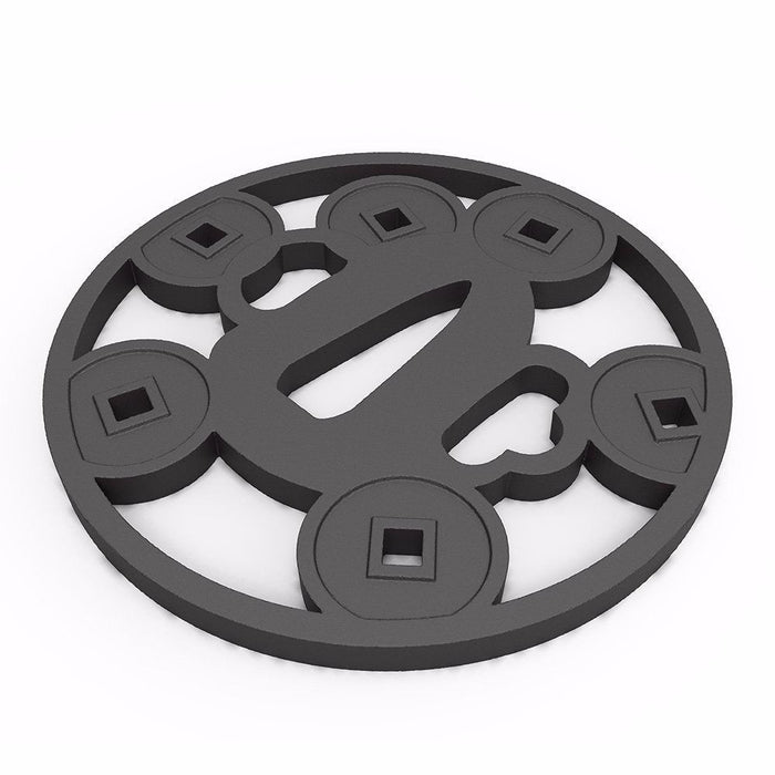 Kotobukiya Tsuwamono no Zen Japanese Sword-guard (Tsuba) Coaster YUKIMURA SANADA_2