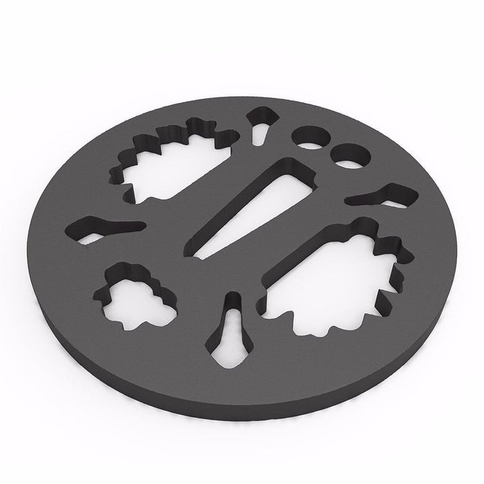 Kotobukiya Tsuwamono no Zen Japanese Sword-guard (Tsuba) Coaster IEYASU TOKUGAWA_2