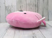 Shinada Global Plush Doll Fuwatoro Fluffy Chipmunk Face Cushion Pink BSFF-0300_4