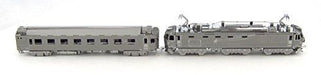 Tenyo Metallic Nano Puzzle Limited Express Sleeping Car Train Hokutosei Kit NEW_4